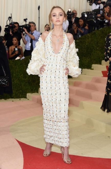 Sacks Productions_Favorite Met Gala Looks_Lily Rose-Depp in Chanel and Gianvito Rossi Shoes